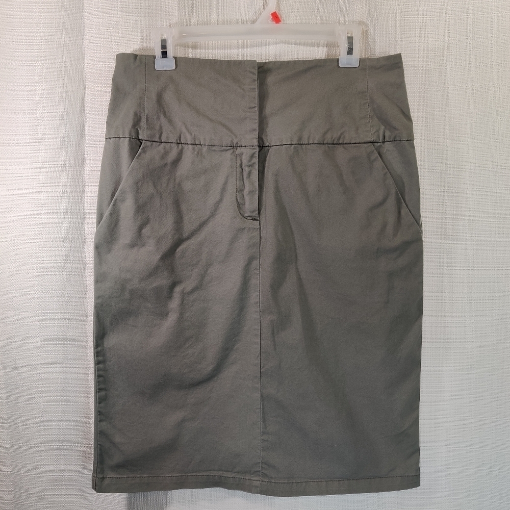 DKNYC olive green Woman's Skirt Sz10